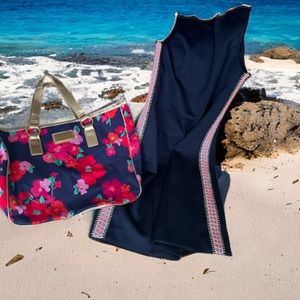 Lilly Pulitzer Navy scuba Stretch Dress